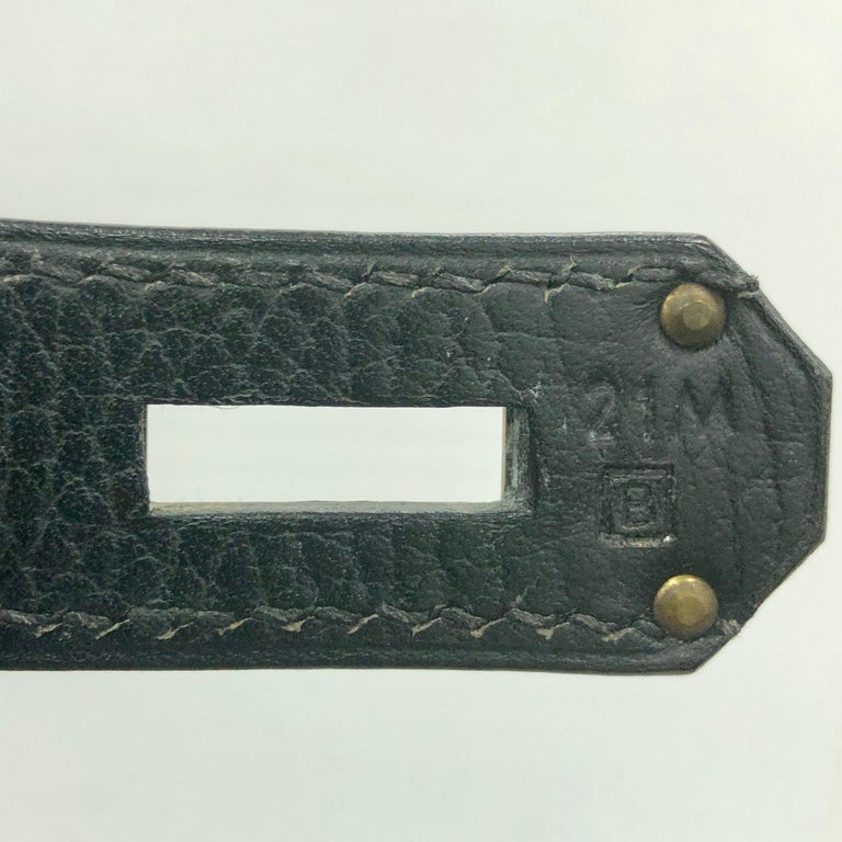 Hermès Natural Ardennes Leather HAC 45 cm Bag at 1stDibs