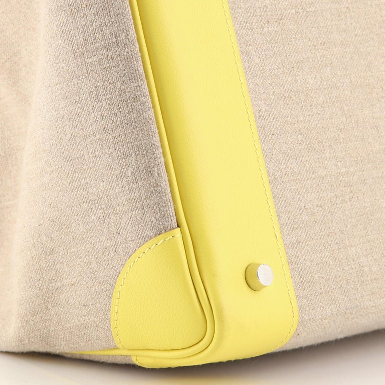 Hermès Birkin 40 Yellow Leather Satchel - The Lux Portal