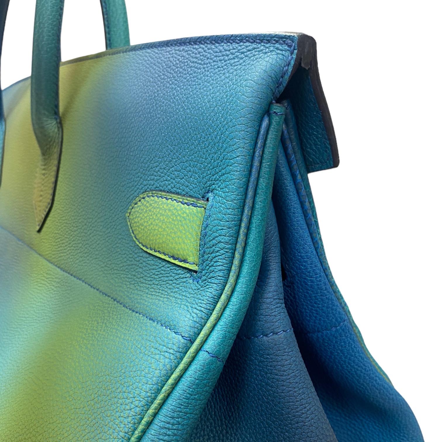 Hermes Hac Cosmos 50cm Togo Leather Brushed Palladium Hardware 1