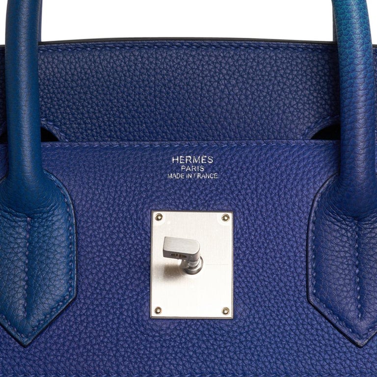 Hermès Birkin 35 Blue Nuit GHW - Designer WishBags