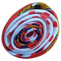 Hermès Hair Clip Frida Flower in Silk Hat Clip Brooch Brides de Gala Love