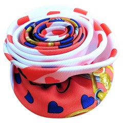 Hermès Hair Clip Frida Flower in Silk Hat Clip Brooch Brides de Gala Love