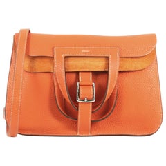 Hermes Halzan Handbag Clemence 31