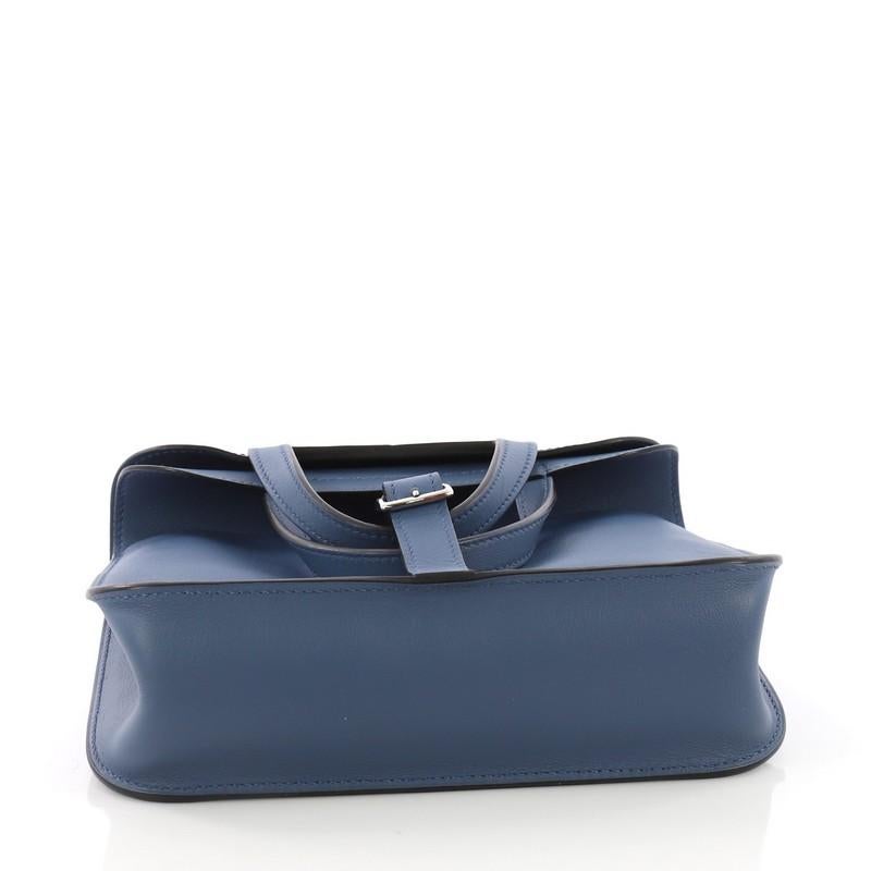 hermes halzan 25 bleu nuit