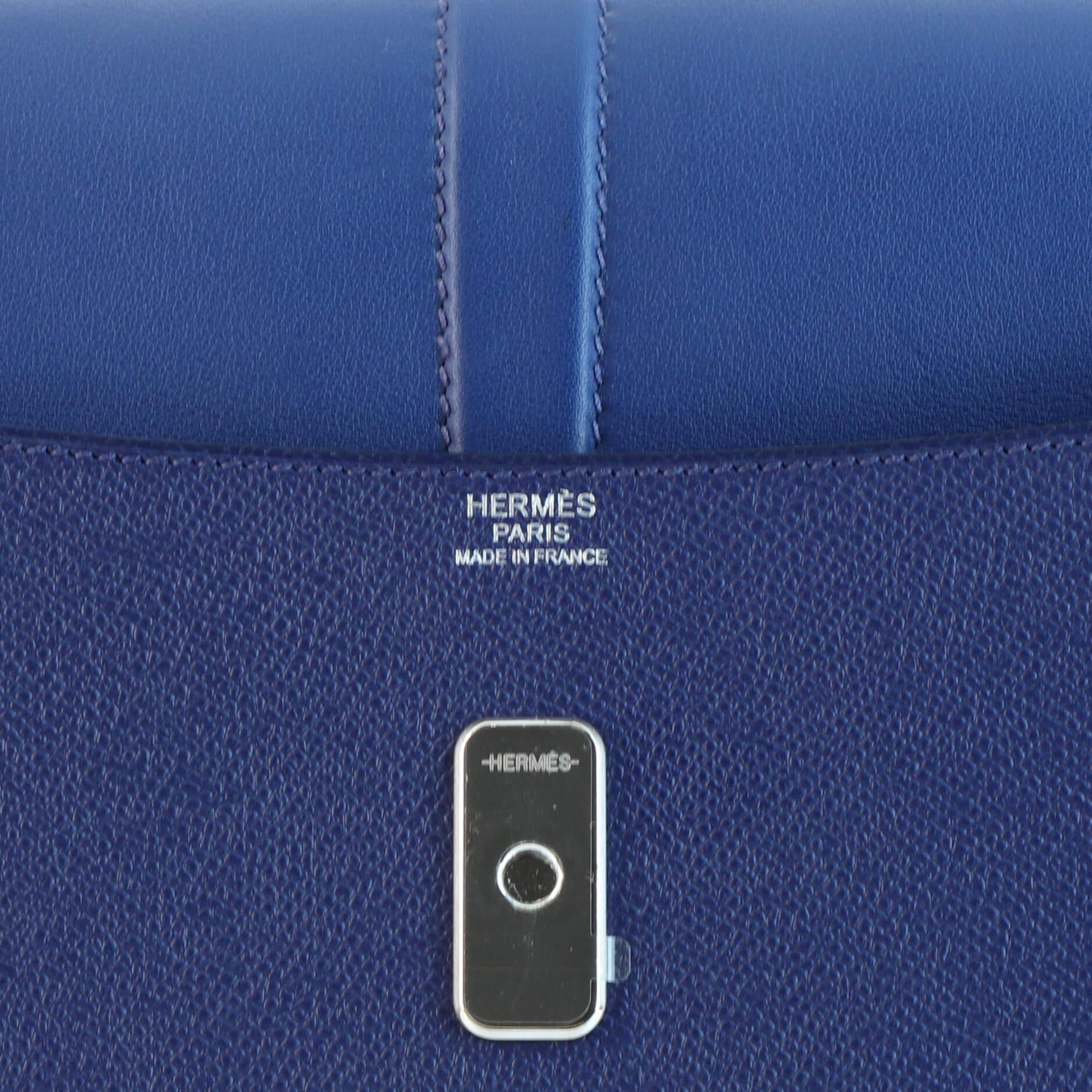  Hermès - Sac à bandoulière Harnais Epsom et Swift Unisexe 