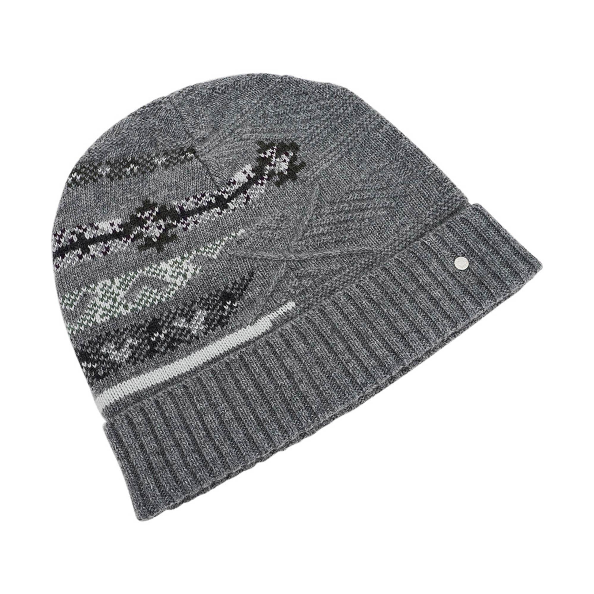 Hermes Harry Couleurs en Cours Beanie Cap Gris Acier M In condizioni Nuovo in vendita a Miami, FL