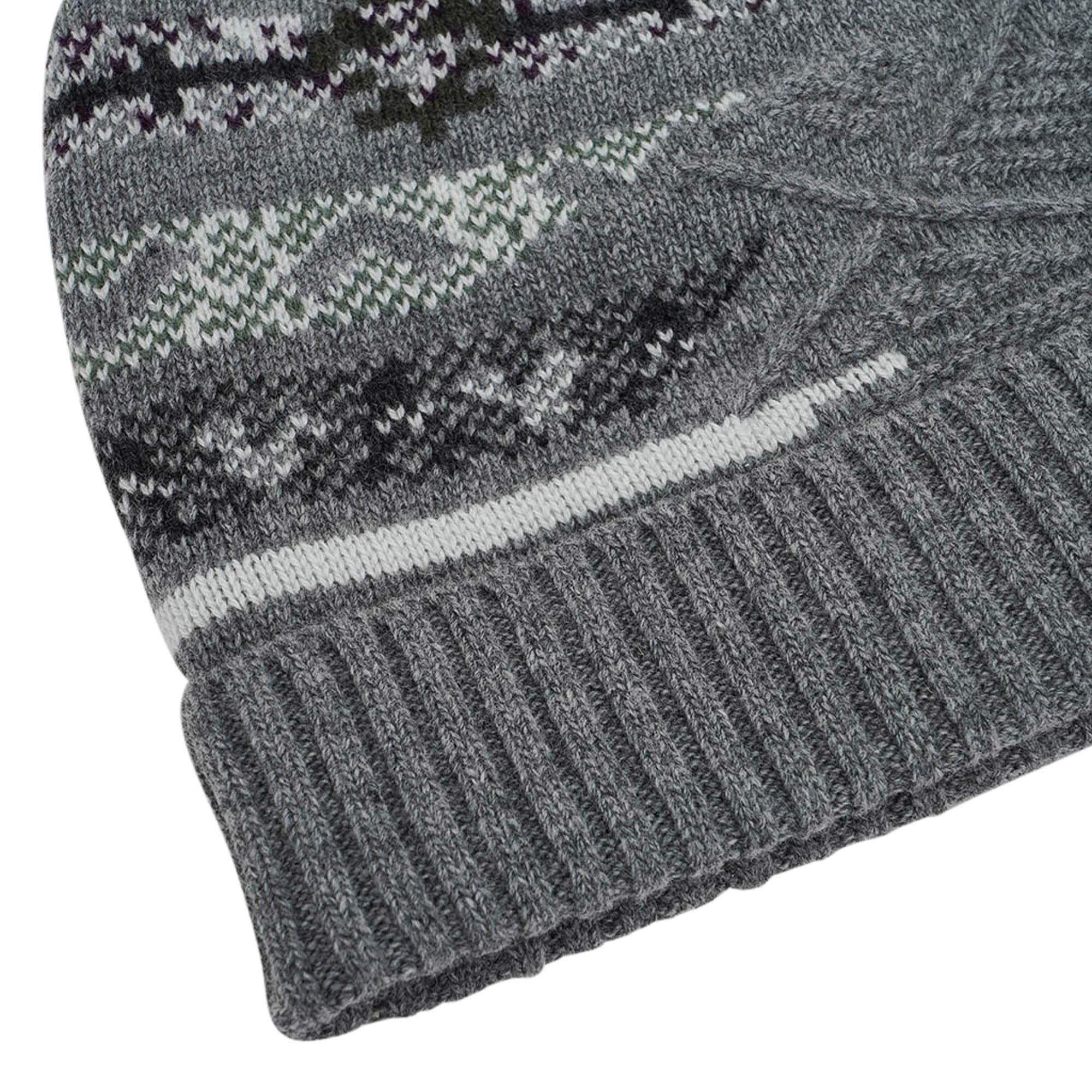 Hermes Harry Couleurs en Cours Beanie Cap Gris Acier M in vendita 2