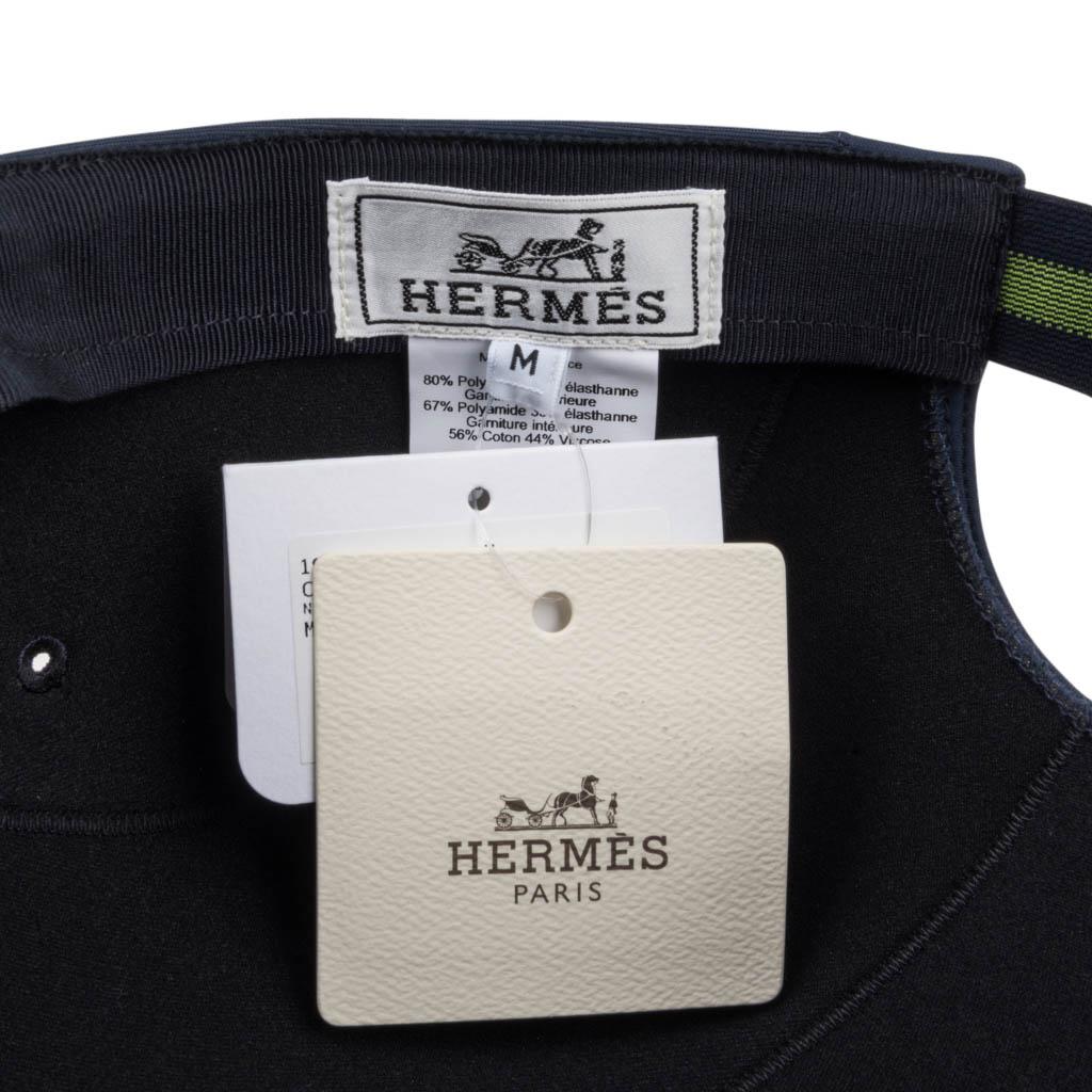 Hermes Hat Nevada 24 Cap Marine M New 1
