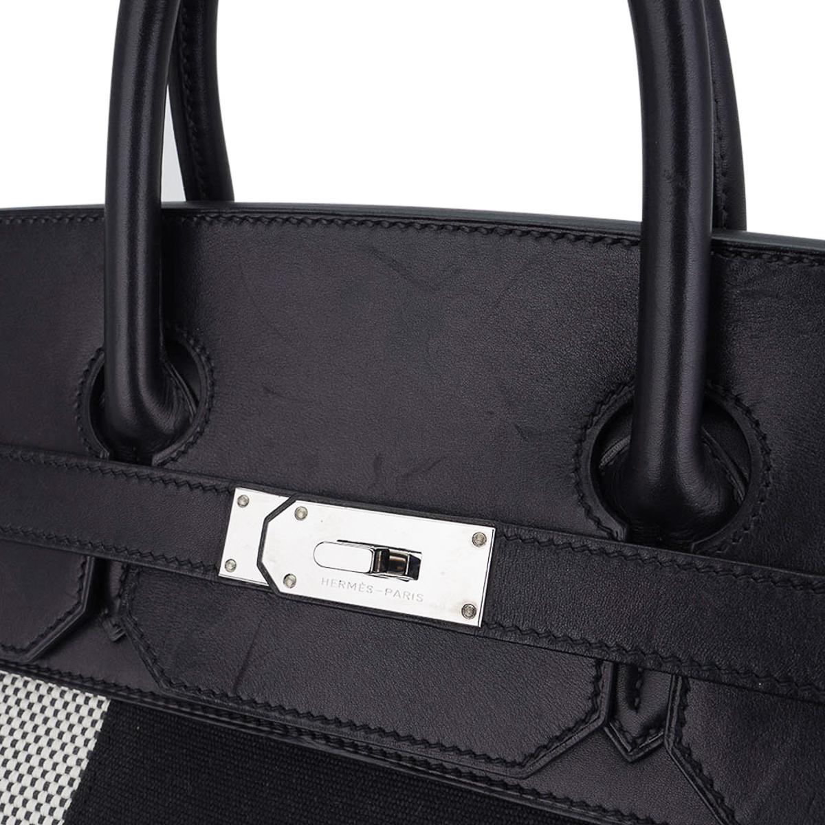 Hermes Haut a Courroies HAC 40 Flag Limited Edition Birkin Bag For Sale 9