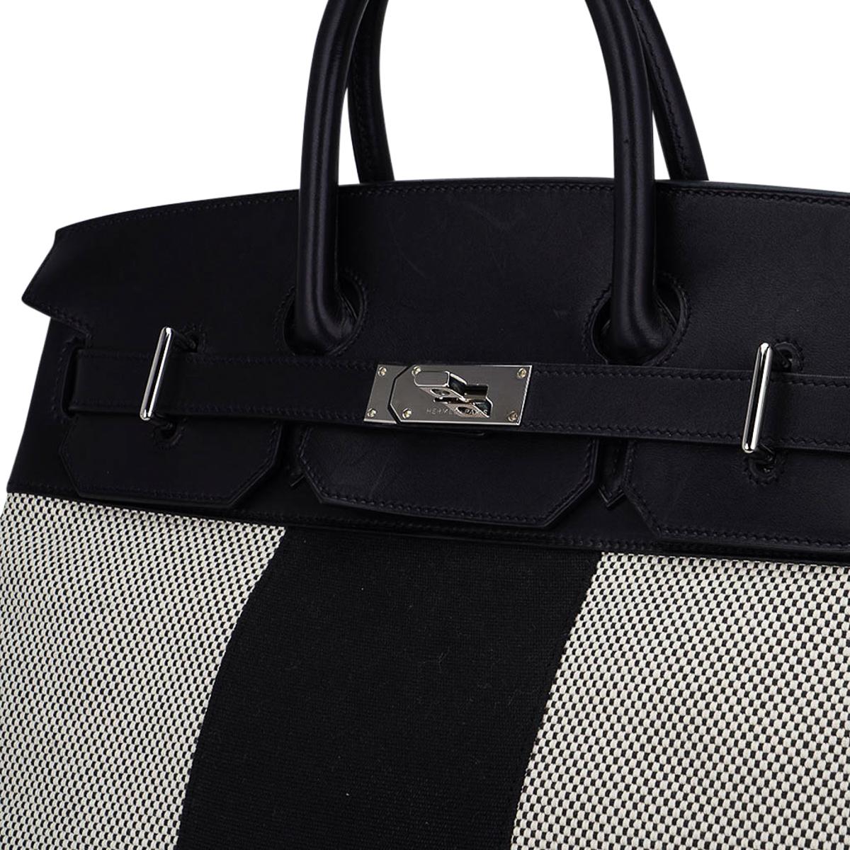 Borsa Birkin Hermes Haut a Courroies HAC 40 Flag Edizione Limitata in vendita 5