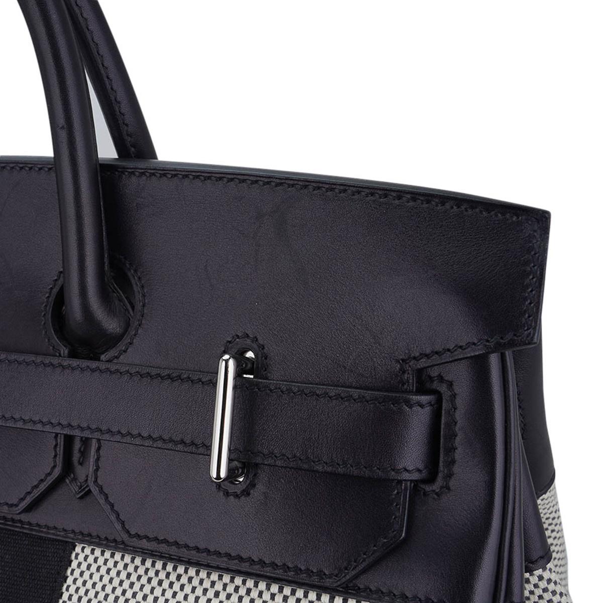 Borsa Birkin Hermes Haut a Courroies HAC 40 Flag Edizione Limitata in vendita 9