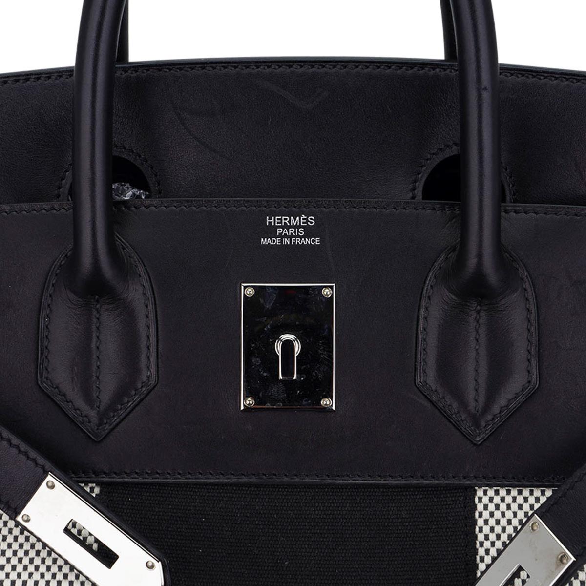 Borsa Birkin Hermes Haut a Courroies HAC 40 Flag Edizione Limitata in vendita 12