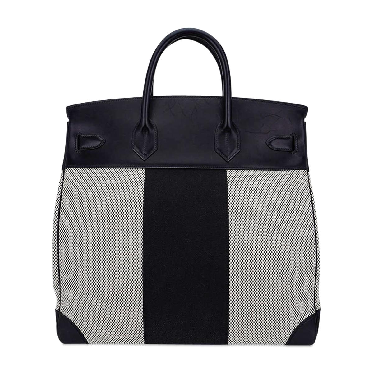 Borsa Birkin Hermes Haut a Courroies HAC 40 Flag Edizione Limitata in vendita 4