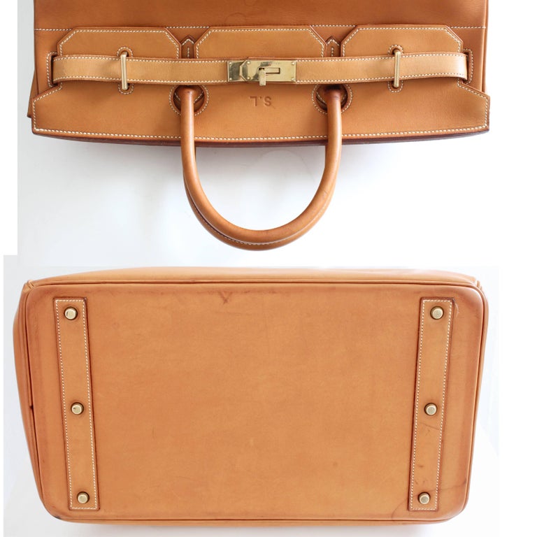 Sold at Auction: An Hermès Haut à Courroies travel bag, 1979