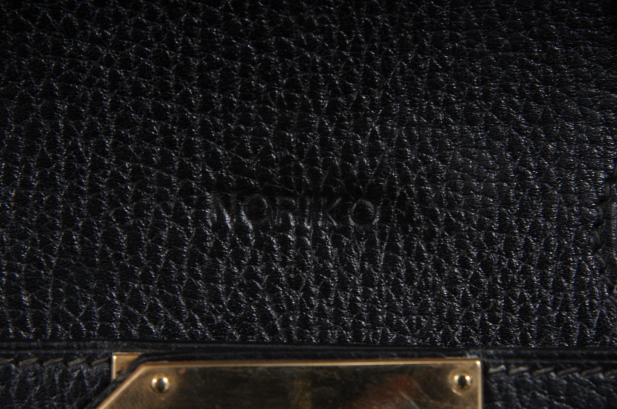 Hermes Haut à Courroies Hac 60 Black Ardennes GoldCarry On Birkin Vintage 2000s For Sale 16