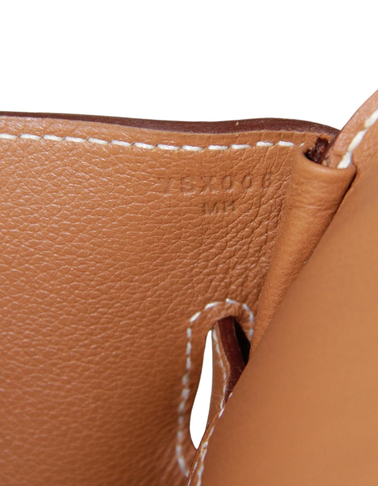 Hermes Haut à Courroies HAC Gold Toile 50cm Travel Birkin Bag PHW 3