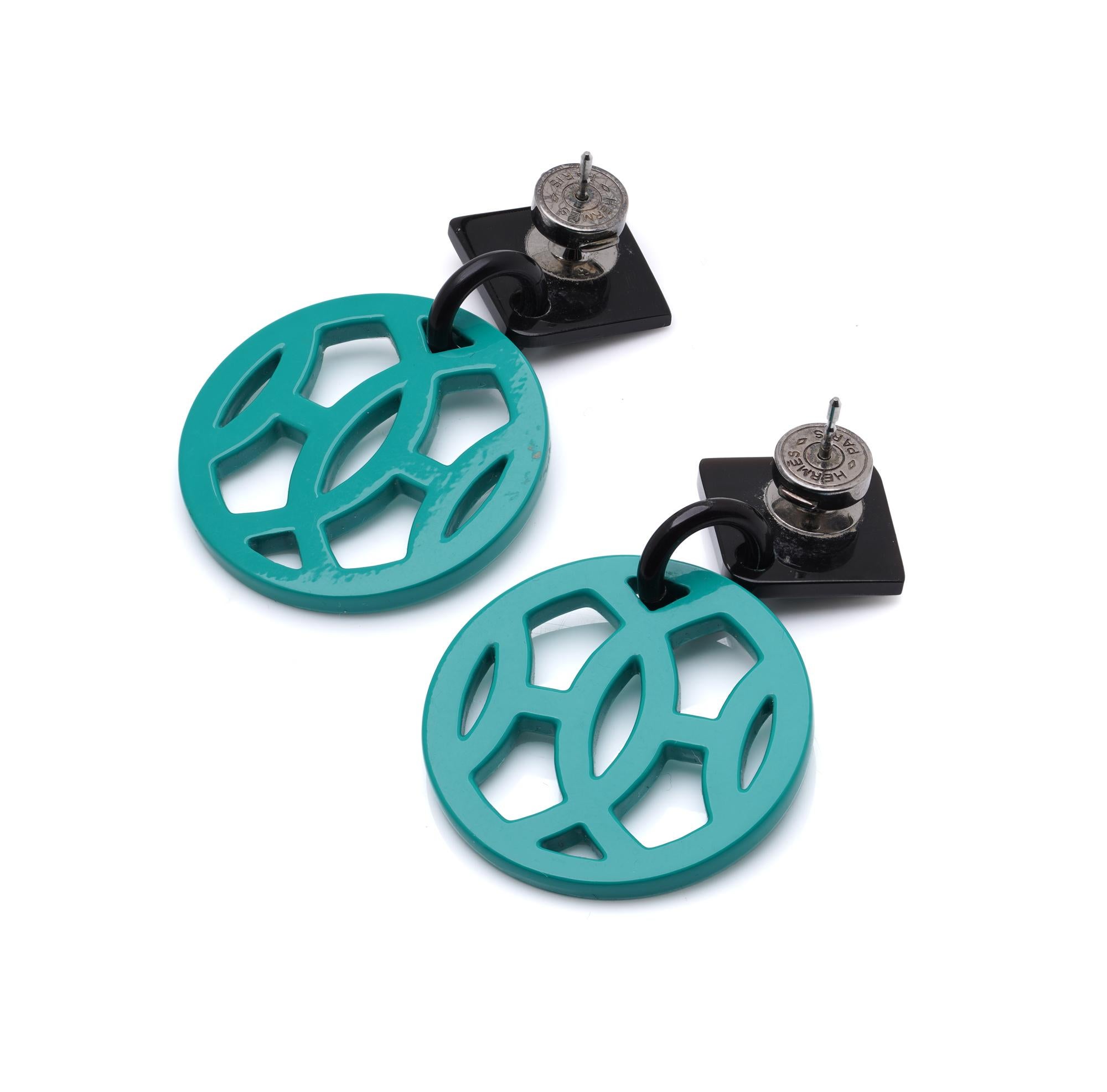 Pendants d'oreilles Havas d'Hermès Bon état - En vente à Braintree, GB