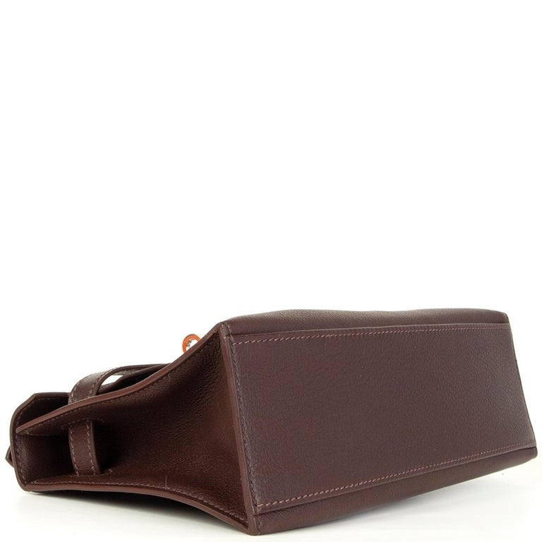 Hermes Kelly Dépêches leather clutch bag - ShopStyle