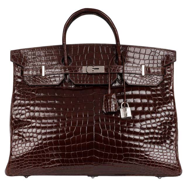 Herm s Blue Tempete Shiny Porosus Crocodile Leather Vintage Kelly 20cm herm-s-blue-tempete-shiny-porosus-crocodile-leather-vintage-kelly-20cm