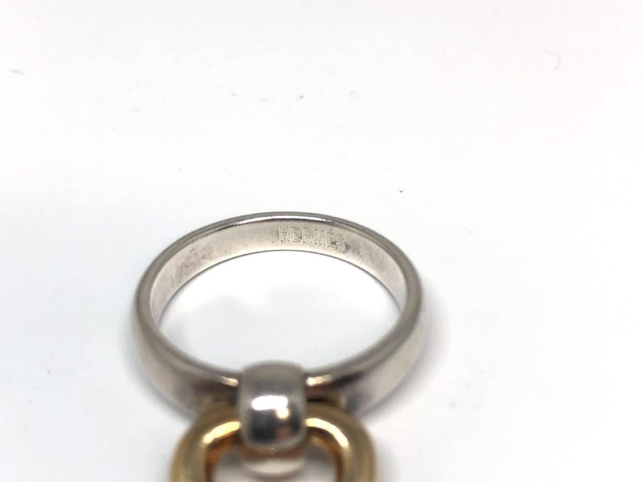 Hermes Heart Ring In Excellent Condition In New York, NY