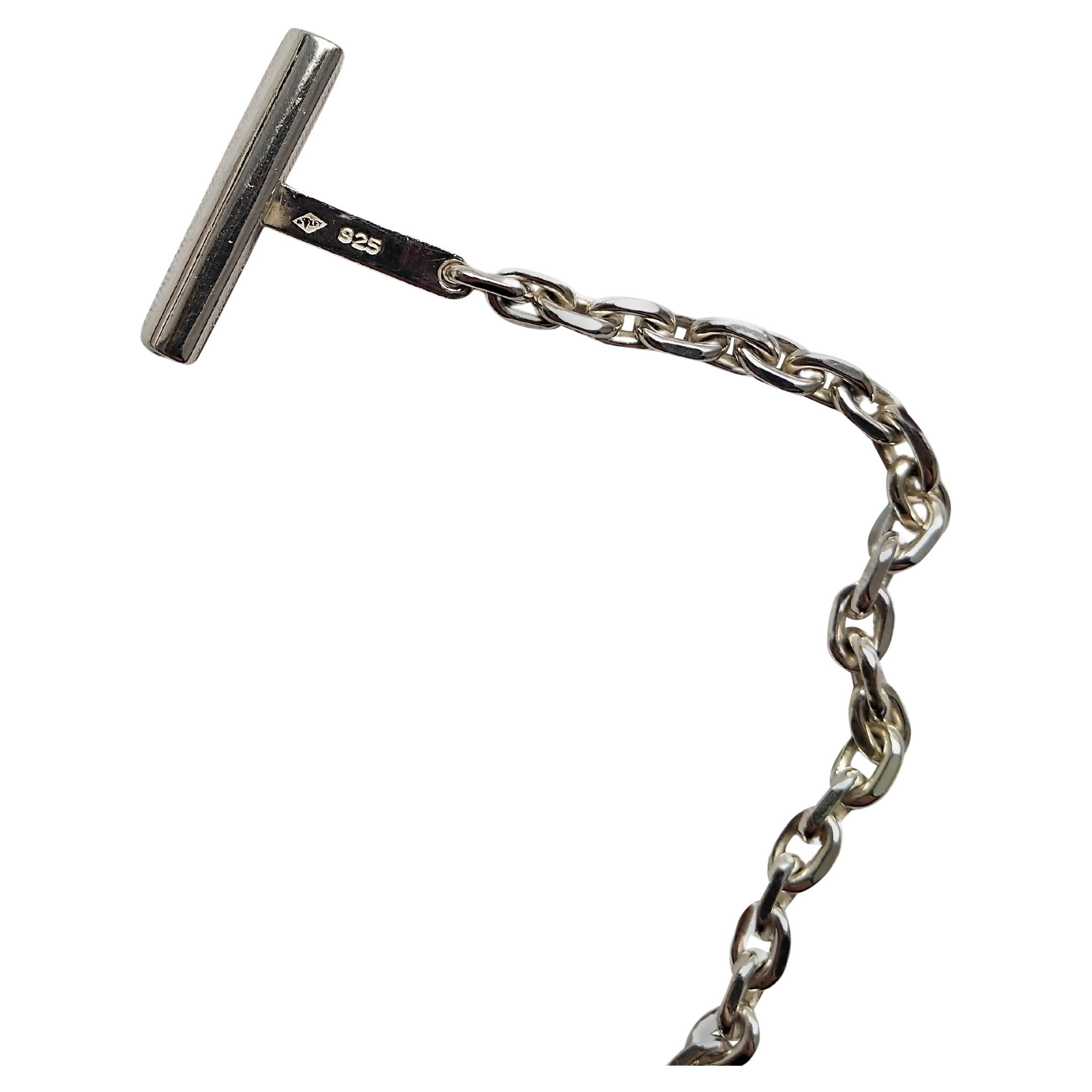 Hermès Herz Silber Schlüsselanhänger Charme für Kelly Birkin im Angebot 5