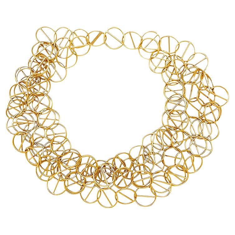 Hermès "Hélium" Rose Gold Necklace