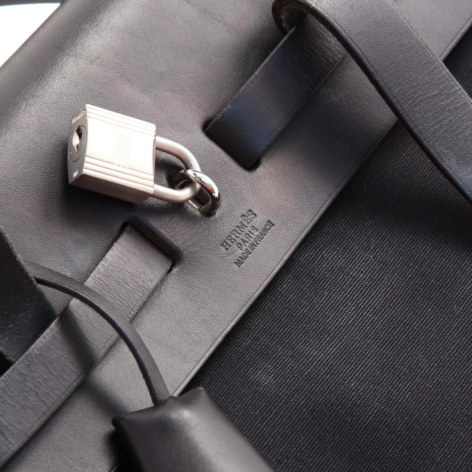 Hermes Herbag A Dos Backpack Toile 7