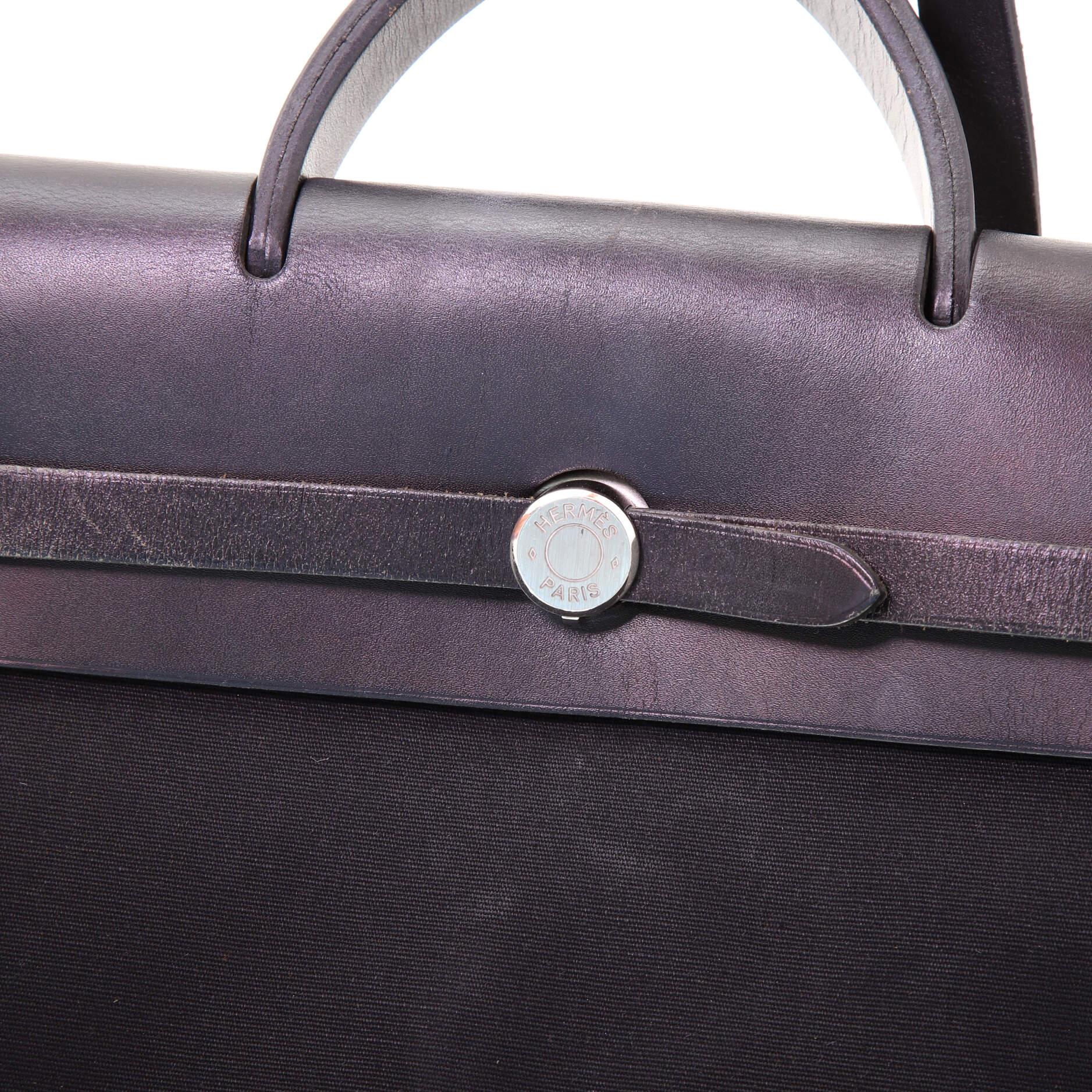 Hermes Herbag A Dos Backpack Toile 4