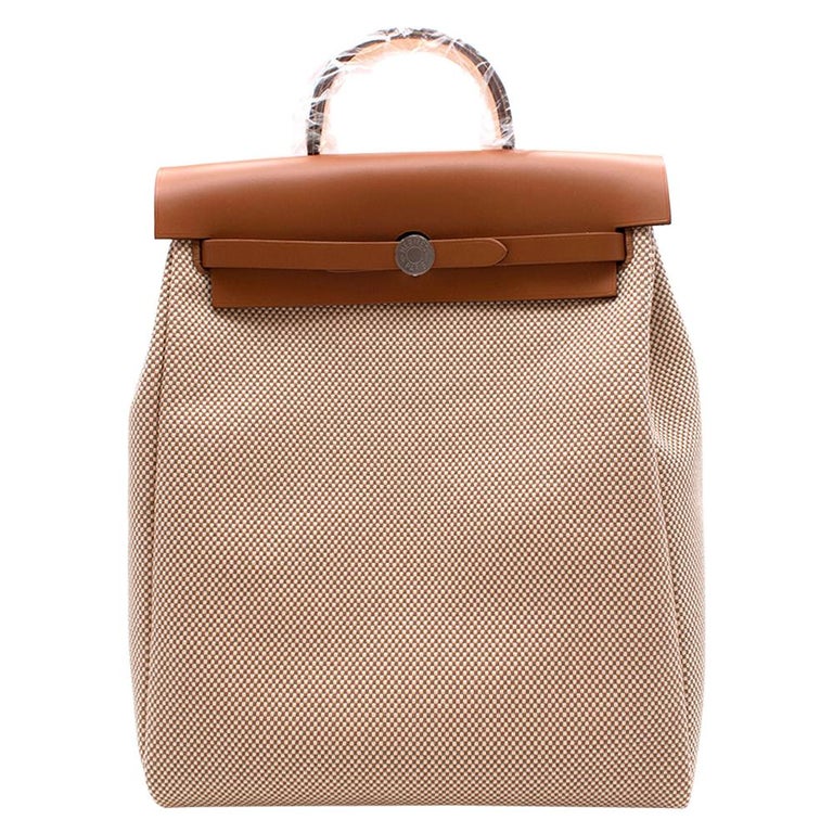 Hermès HerBag A Dos Zip Retourné Backpack PHW at 1stDibs herbag a dos