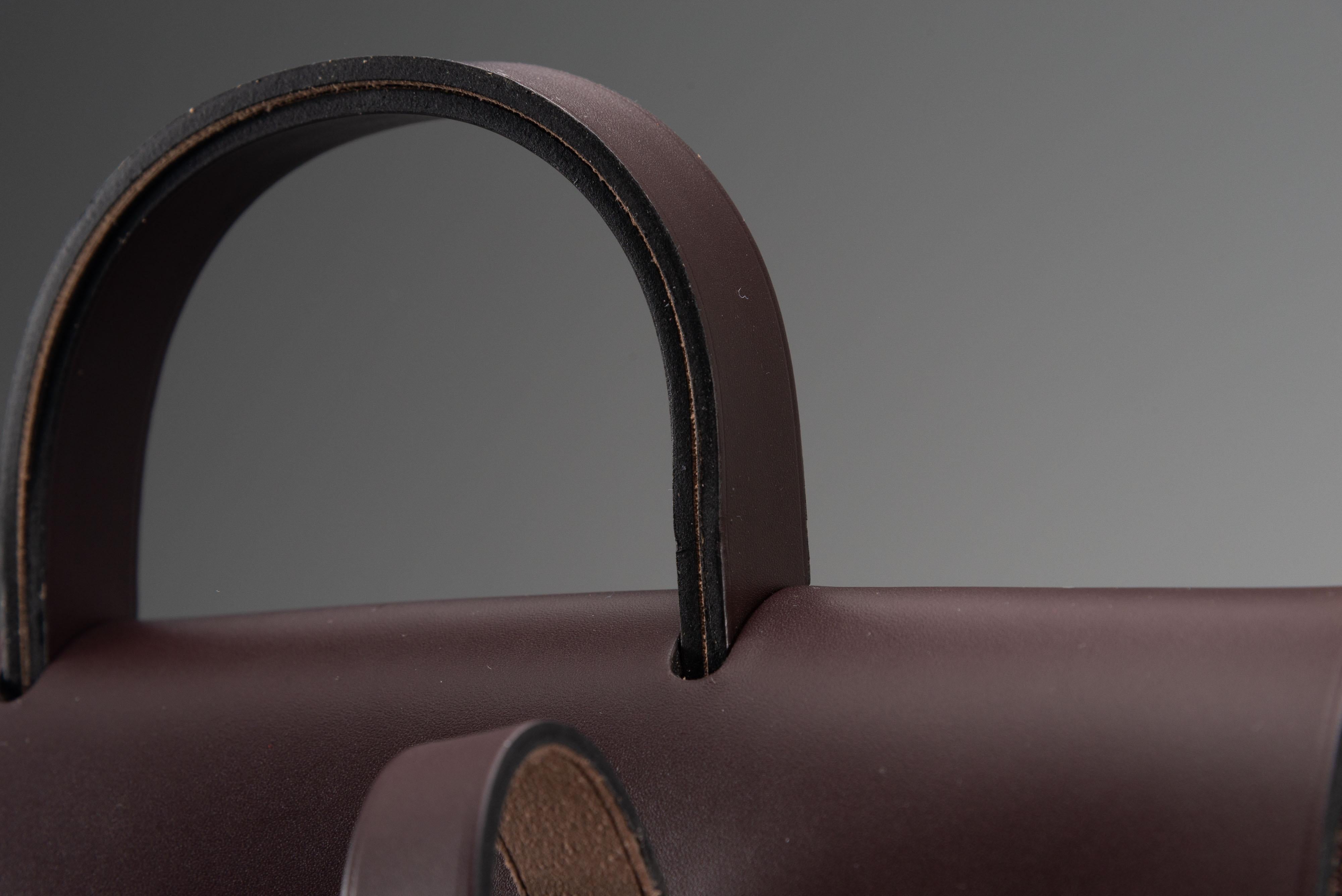 Hermes Herbag a dos Zip retourne NEW Backpack Brown Full-Set 13