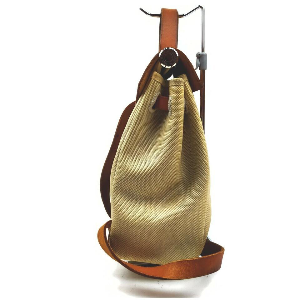 Hermes Herbag Backpack Sac a Dos 2 In 1 855865 Pour femmes en vente