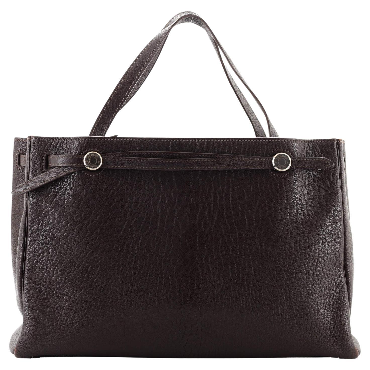 Hermes Herbag Cabas Chevre de Coromandel MM