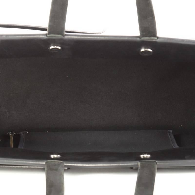 Hermes Herbag Cabas Toile and Leather GM 1