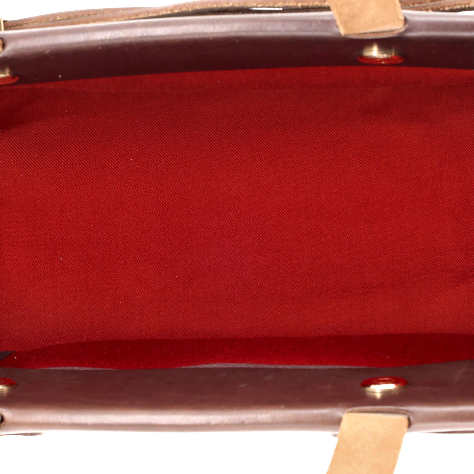 Hermes Herbag Cabas Toile and Leather PM 2