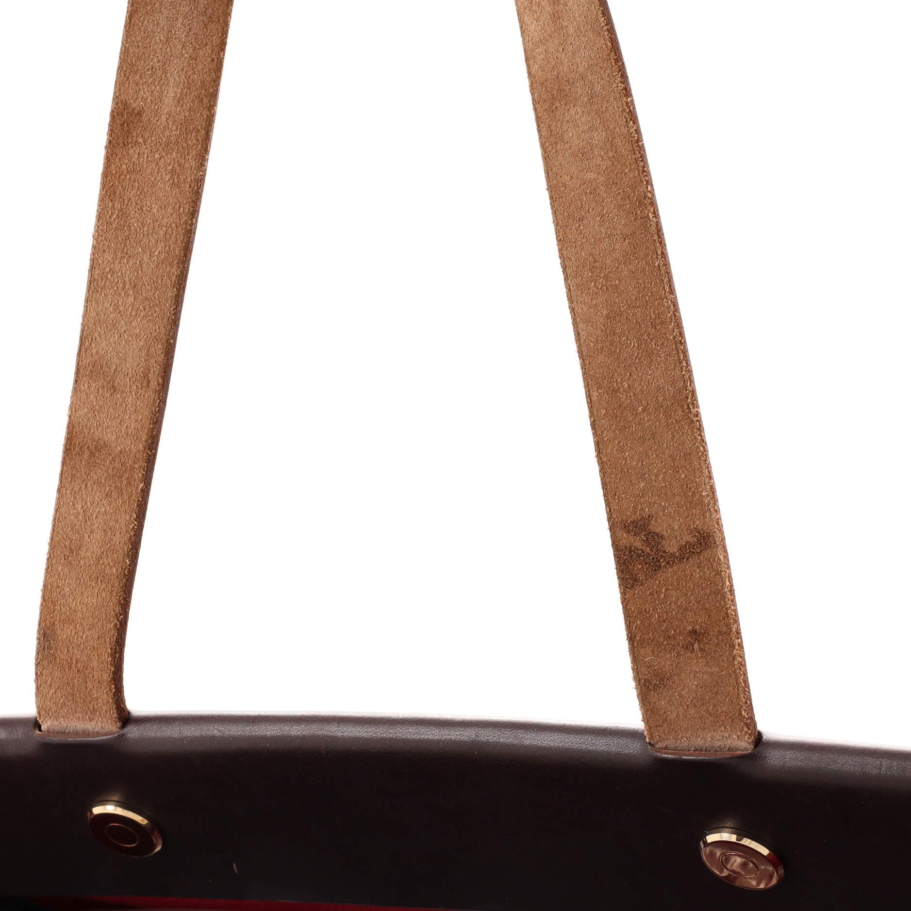 Hermes Herbag Cabas Toile and Leather PM 4