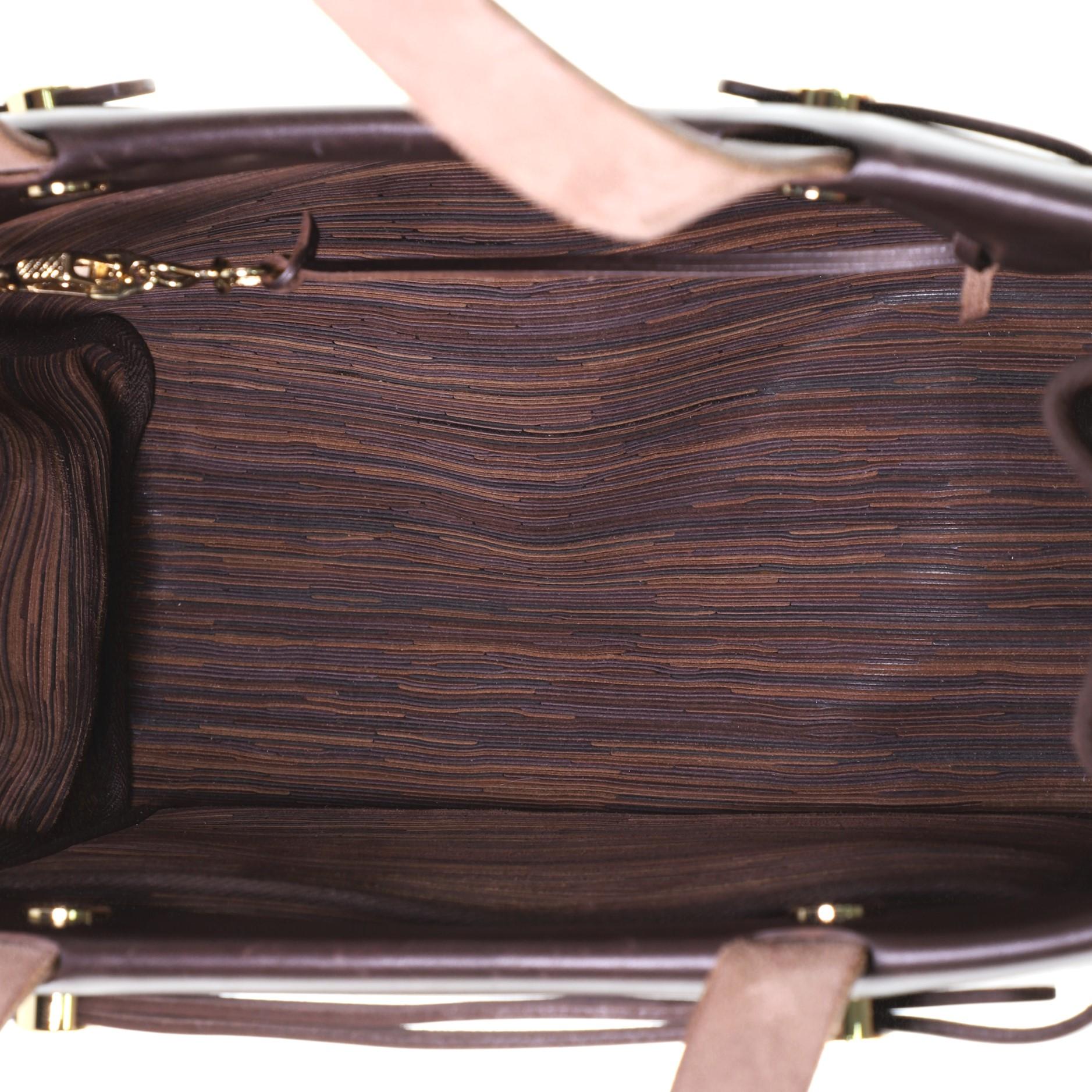 Hermes Herbag Cabas Vibrato and Leather PM 2