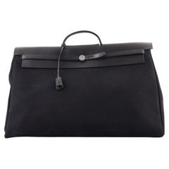 Hermes Herbag Cabine Toile und Leder