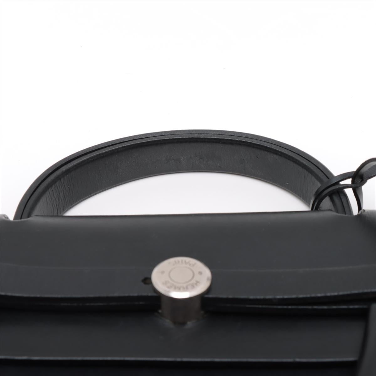 Hermès Herbag MM Black For Sale 3