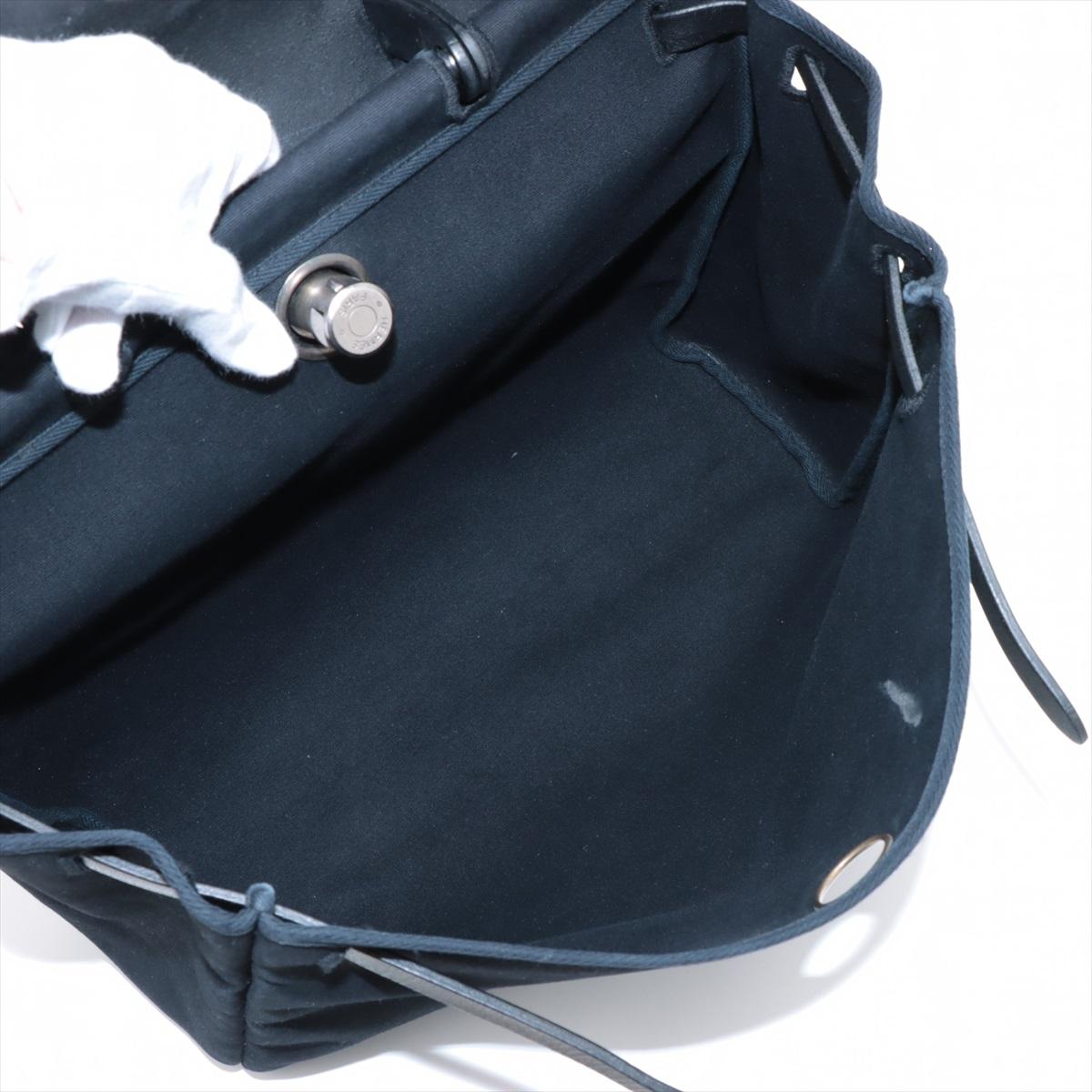 Hermès Herbag MM Black For Sale 4