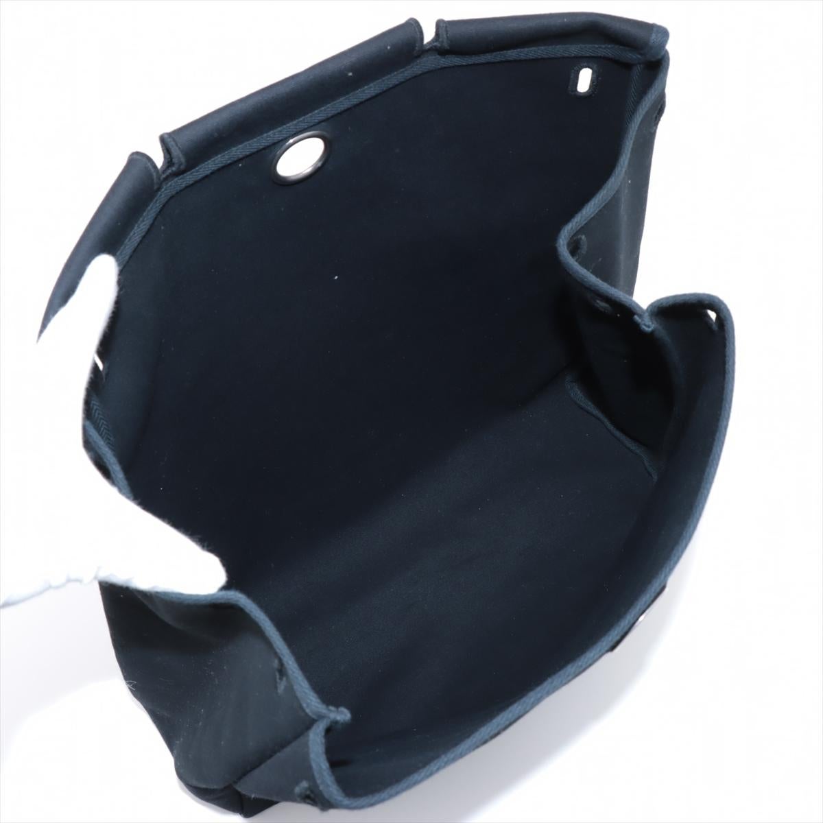 Hermès Herbag MM Black For Sale 5