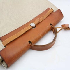 Hermès Herbag Toile Ado Sac A Dos 2-in-1 870345 Beige Coated Canvas Tote