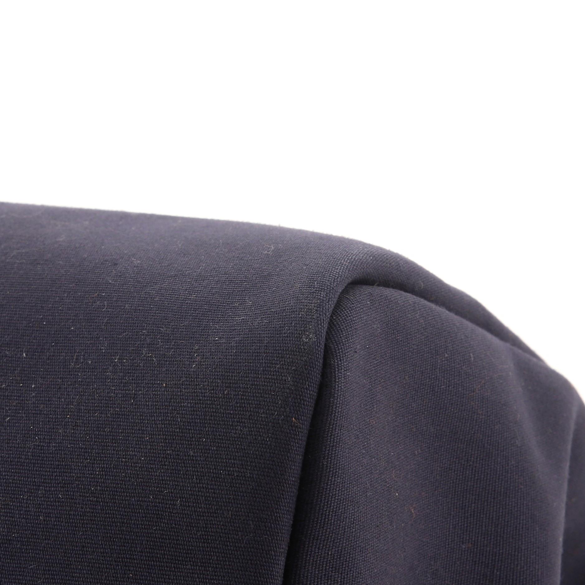 Hermes Herbag Toile und Leder MM 2