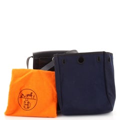 Hermes Herbag Toile and Leather TPM