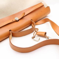 Hermès Herbag Toile Gm 2-in-1 Ado 868048 Beige Canvas Weekend/Travel Bag