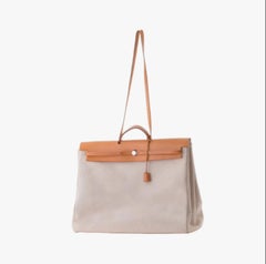 Hermès Herbag Top Handle 2-in-1 Travel Bag - '00s