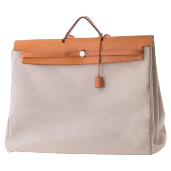 Hermès Herbag Top Handle 2-in-1 Travel Bag