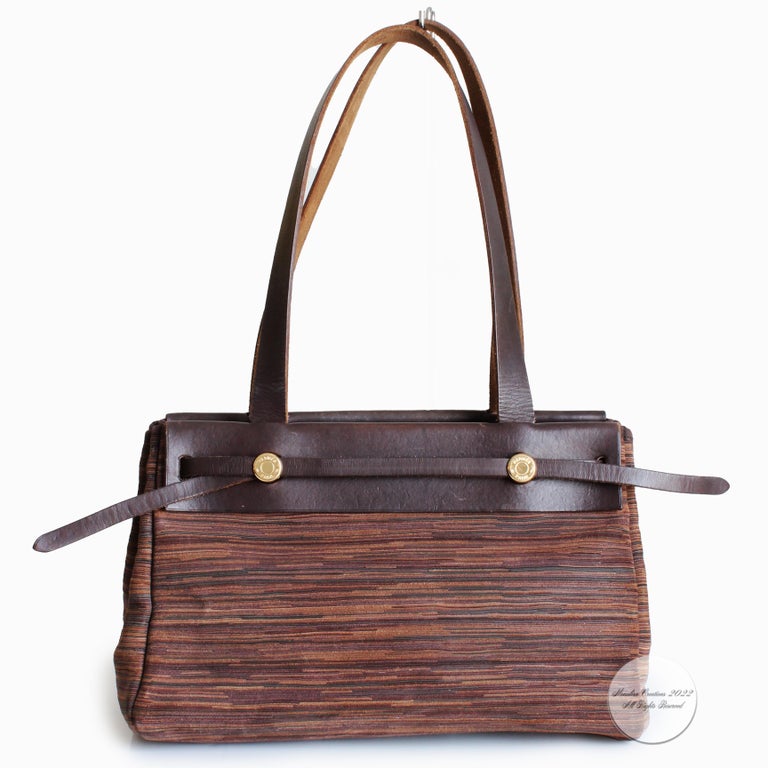 Hermès Vibrato Herbag PM - Brown Shoulder Bags, Handbags