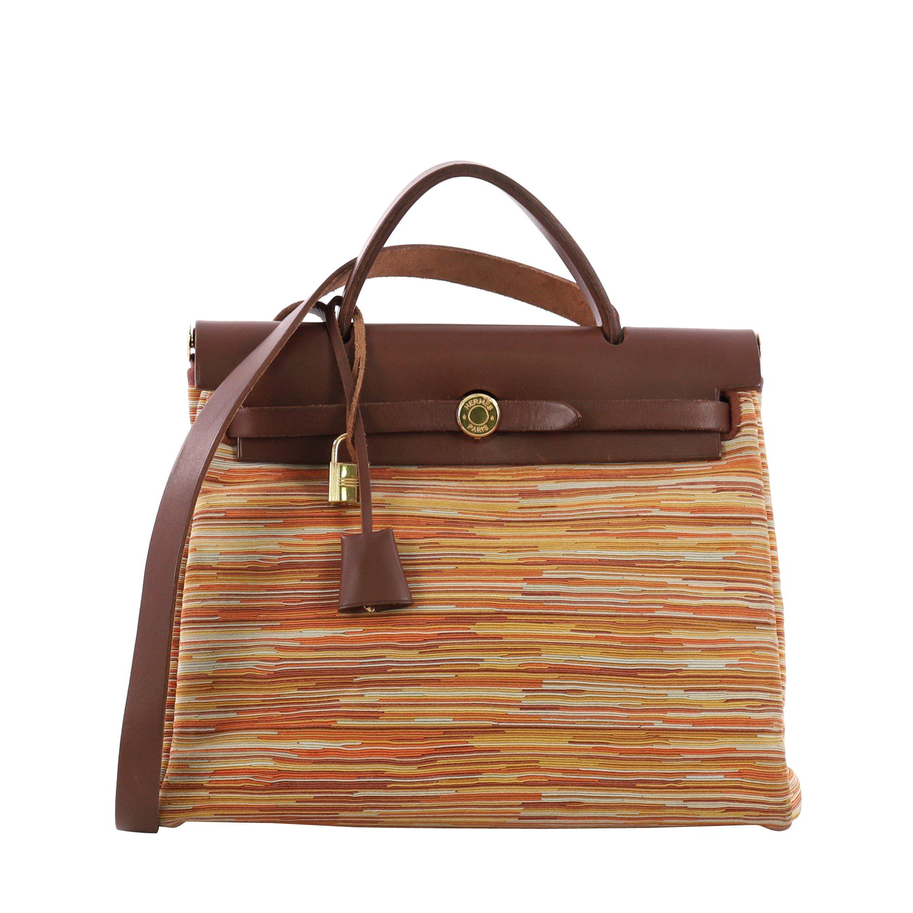 Hermes Herbag Vibrato and Leather PM