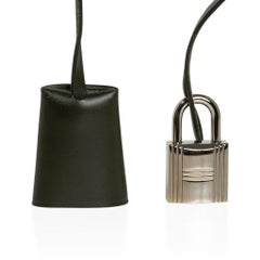 Hermes Herbag Zip Bamboo PM 31 Toile / Vache Hunter Leather New w/Box