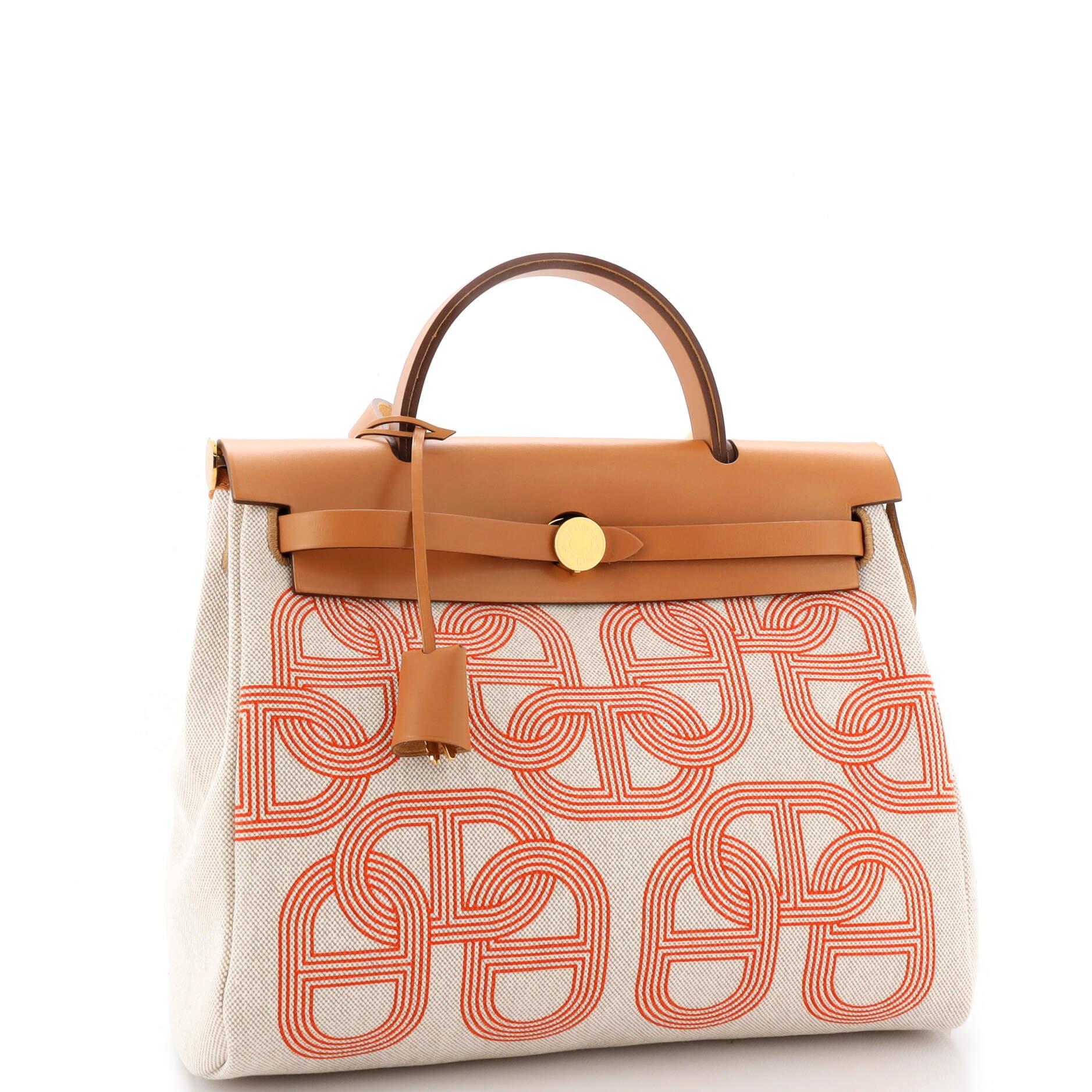 hermes herbag chaine d'ancre